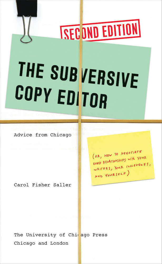 The Subversive Copy Editor cover